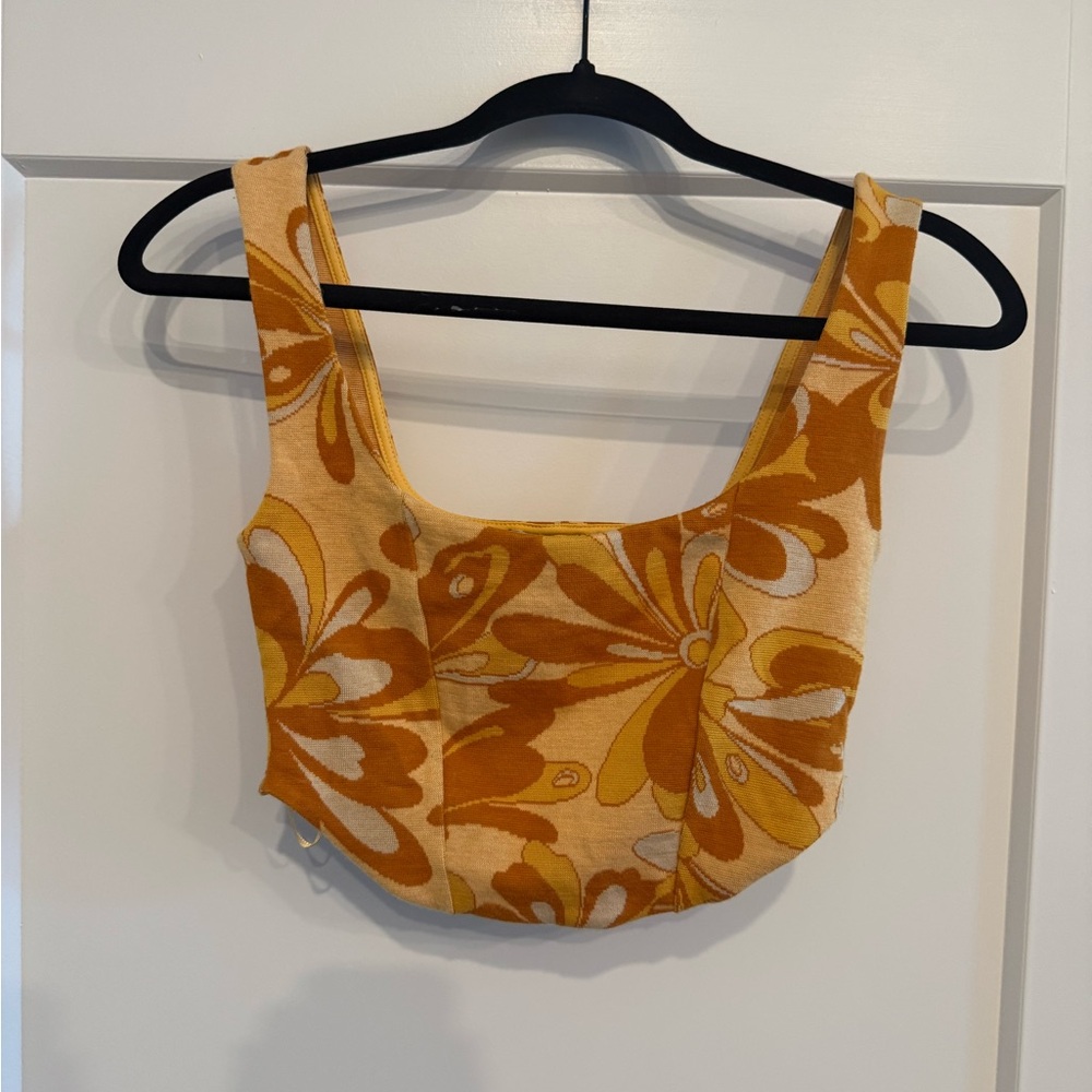 Zara Floral Tank Top